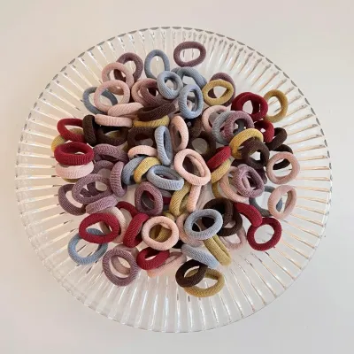 Children Fashion Multicolor Elastic Geometry Hair Ring Rubber Band
