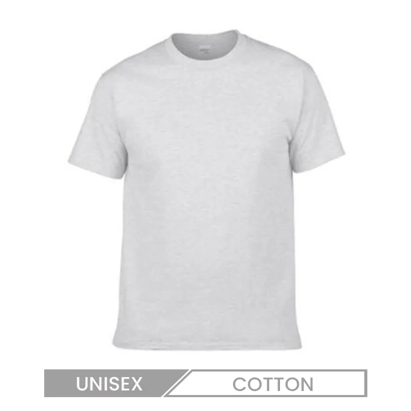 Unisex Casual Seamless Cotton T-Shirt