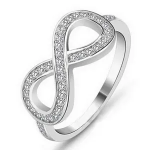 Creative Irregular Couple Rhinestone Ring