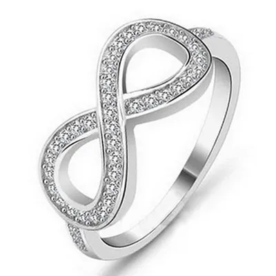 Creative Irregular Couple Rhinestone Ring