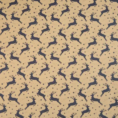 Vintage Christmas Kraft Wrapping Paper Packaging 50X70Cm