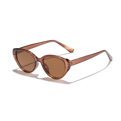 Retro Cat Eye Sunglasses with PC Frame and Lens