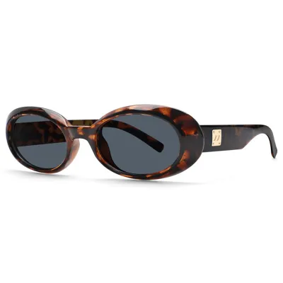 Classic Small Oval Frame Sunglasses