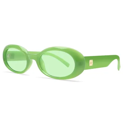 Classic Small Oval Frame Sunglasses