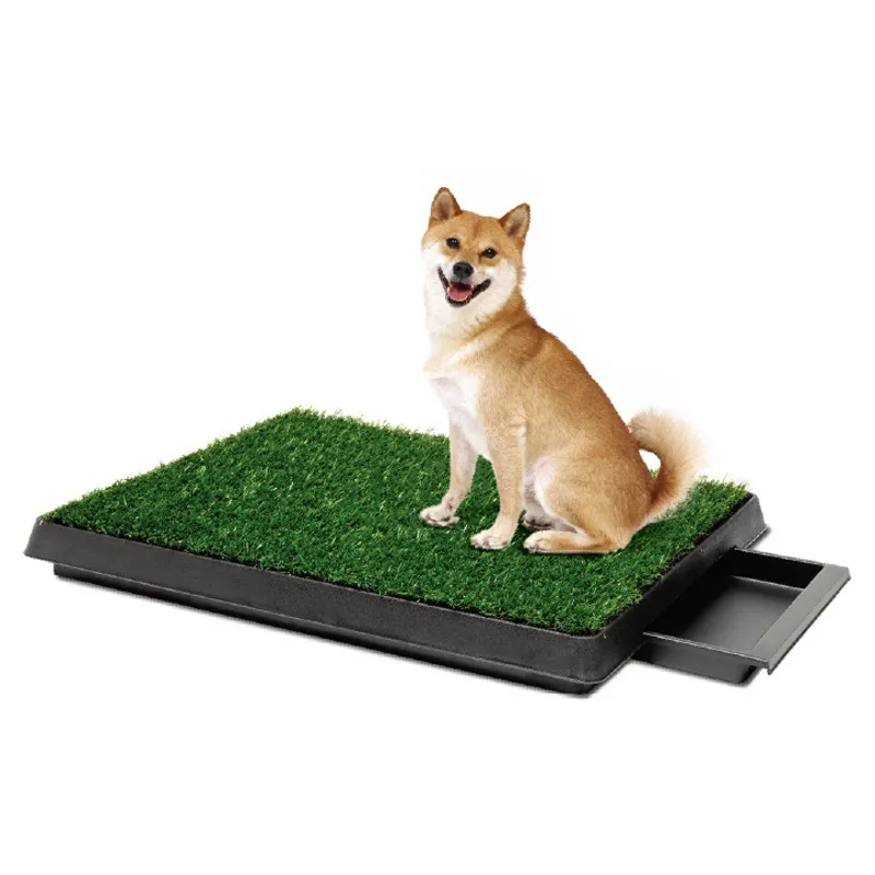 Pet Toilet Drawer Lawn Toilet with PE Material