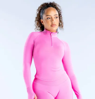 Women Casual Solid Color Long-Sleeve Zipper Tight Yoga Jacket