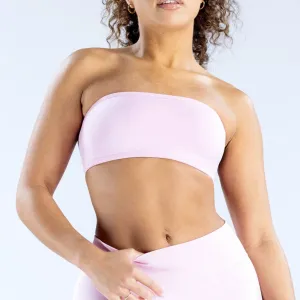 Women Sexy Solid Color Yoga Tube Top Sport Bra