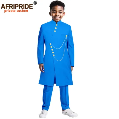 African Children Two-Piece Kaftan Dress Set