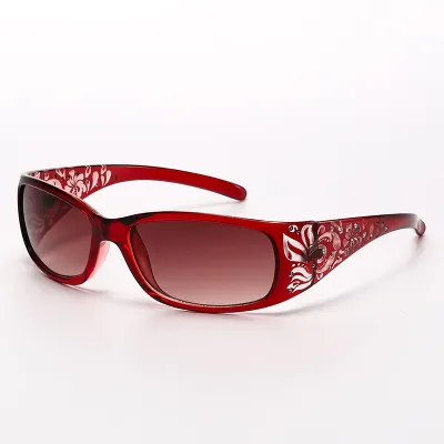 Women's Fashion Gradient Hollow-Out Oval Retro Sunglasses