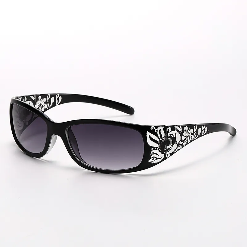 Women's Fashion Gradient Hollow-Out Oval Retro Sunglasses
