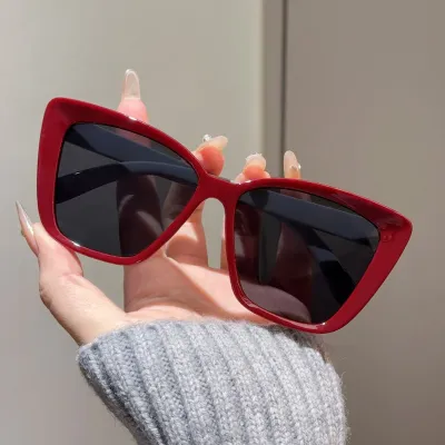 Women Fashion Large Frame Cat Eye Sunglasses