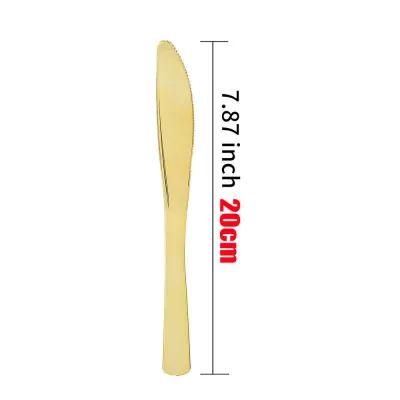 Plastic Disposable Cutlery Simple Style