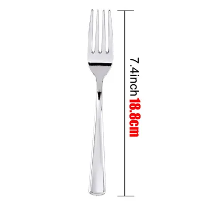 Plastic Disposable Cutlery Simple Style