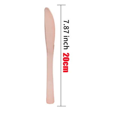 Plastic Disposable Cutlery Simple Style