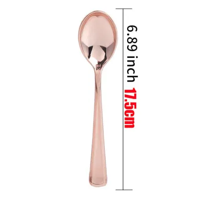 Plastic Disposable Cutlery Simple Style