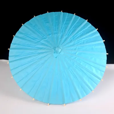 Blank Handmade Paper Oil Umbrella for Wedding Photo