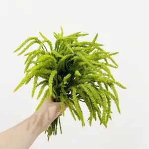 Soft Pvc Simulation Flower Bunches Grass Wedding Floral Art