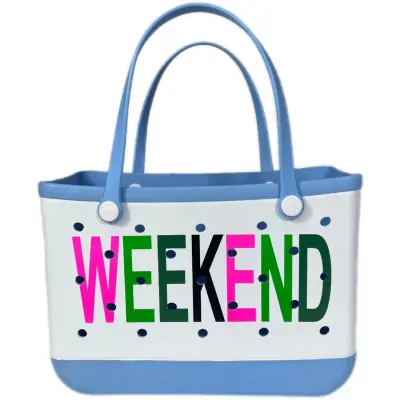 28*11*21cm Printed Eva Beach Hole Bag
