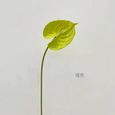 Simulation PU Feel Flakery Palm Decoration for Wedding Party Photography Props