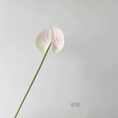 Simulation PU Feel Flakery Palm Decoration for Wedding Party Photography Props