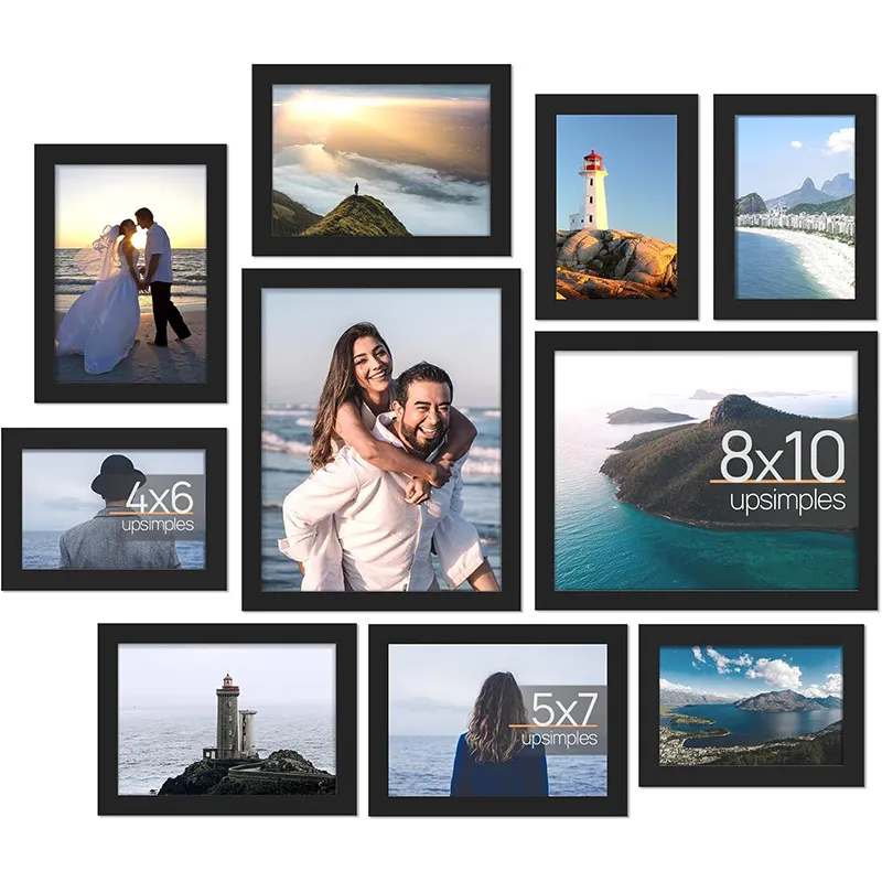 4x6 5x7 Inch Simple PVC Photo Frame for Living Room Bedroom Home Decoration