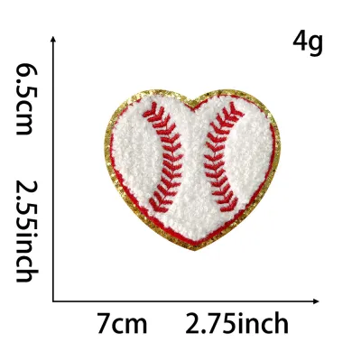 Basketball Theme Cloth Embroidery Stickers Clothes Decorative Accessories