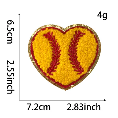 Basketball Theme Cloth Embroidery Stickers Clothes Decorative Accessories