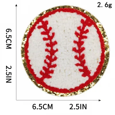 Basketball Theme Cloth Embroidery Stickers Clothes Decorative Accessories