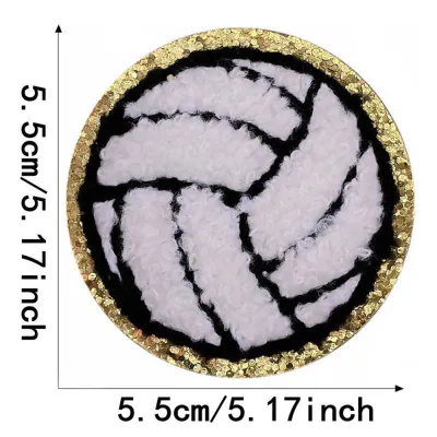 Basketball Theme Cloth Embroidery Stickers Clothes Decorative Accessories