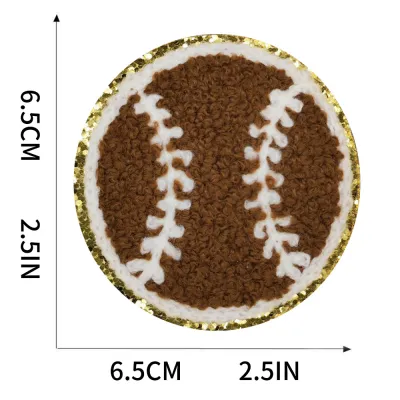 Basketball Theme Cloth Embroidery Stickers Clothes Decorative Accessories