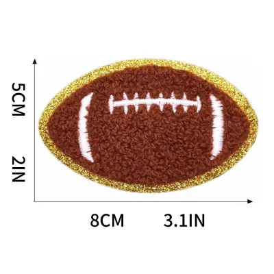 Basketball Theme Cloth Embroidery Stickers Clothes Decorative Accessories