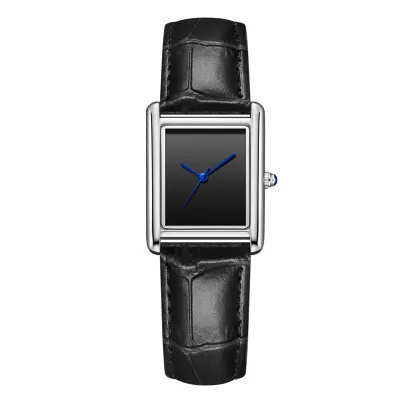 Fashion Casual Simple Square Dial Waterproof Quartz Watch 30M