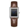 Silver Brown Band Male (Solid Color Surface)
