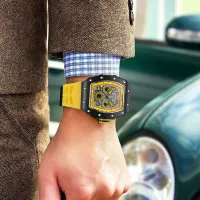 Women Fashion Square Dial Sports Outdoor Waterproof Electronic Watch