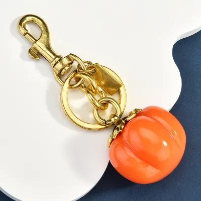 Fashion Persimmon Bag Pendant Keychain
