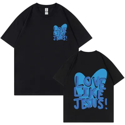 Women Casual Letter Printed Round Neck Short-Sleeve Loose Fit T-Shirt