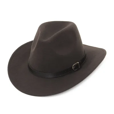 Fashion Casual Retro Western Suede Sun Hat