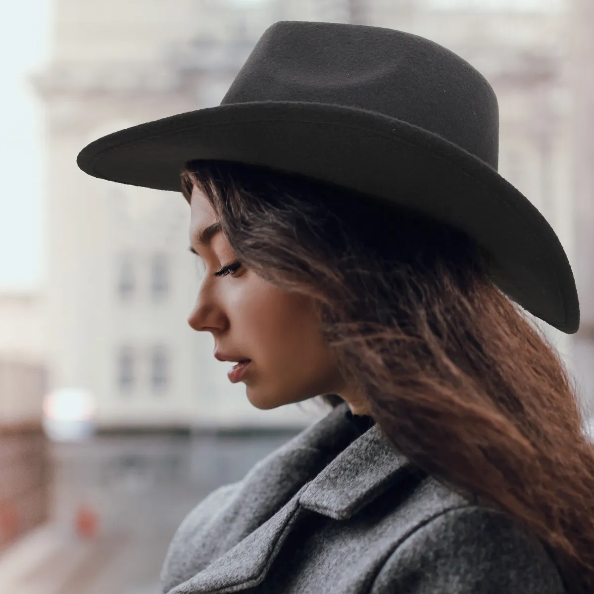 Fashion Casual Retro Western Suede Sun Hat