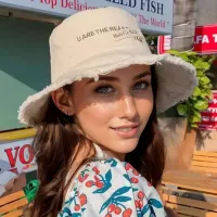 Unisex Summer Outdoor Color Blocking Sun Hat