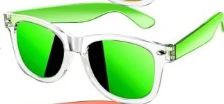 Children's Ethnic Retro Square Frame Outdoor Beach Holiday Sunglasses