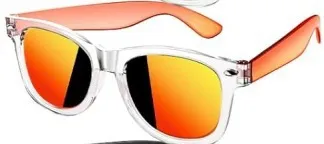 Children's Ethnic Retro Square Frame Outdoor Beach Holiday Sunglasses