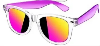 Children's Ethnic Retro Square Frame Outdoor Beach Holiday Sunglasses