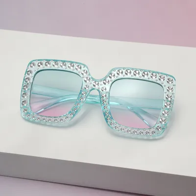 Children's Fashion Square Frame PC Sunglasses