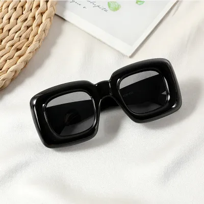 Children's Bubble Square Sunglasses for Girls Sweet Cartoon Kids Accessories