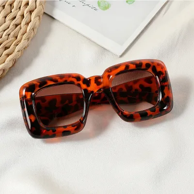 Children's Bubble Square Sunglasses for Girls Sweet Cartoon Kids Accessories