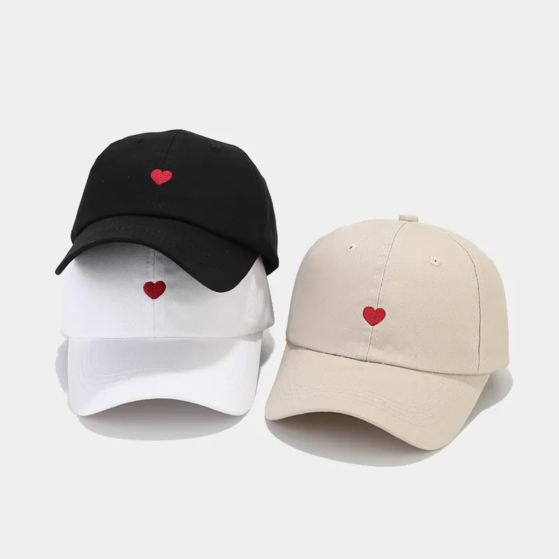 Women Love Embroidered Sun Hat Cotton Retro