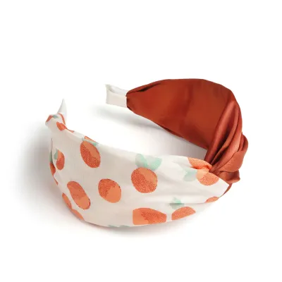 Women Fashion Boho Tie-Dye Wide Hair Band