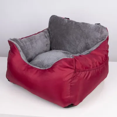 Fashion Solid Color Warm Pet Car Nest House
