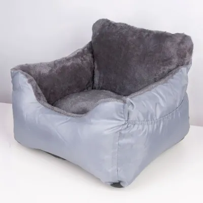 Fashion Solid Color Warm Pet Car Nest House