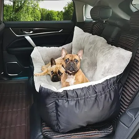 Fashion Solid Color Warm Pet Car Nest House